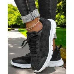 Women's Running Shoes - Comfortable Lightweight Sneakers with Breathable Mesh, Ideal for Daily Jogging and Fitness