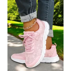 Women's Running Shoes - Comfortable Lightweight Sneakers with Breathable Mesh, Ideal for Daily Jogging and Fitness