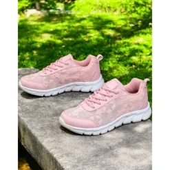 Women's Running Shoes - Comfortable Lightweight Sneakers with Breathable Mesh, Ideal for Daily Jogging and Fitness