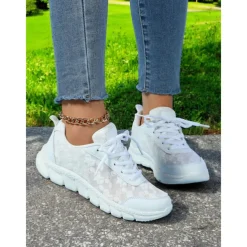 Women's Running Shoes - Comfortable Lightweight Sneakers with Breathable Mesh, Ideal for Daily Jogging and Fitness