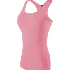 Women's Running Tank Top Compression Tank Top Racerback Sleeveless Base Layer Athletic Spandex Breathable Quick Dry Gym Workout Running Jogging Sportswear Activewear Solid Colored Black / Orange Neon