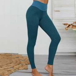 Women's Running Tights Leggings Mesh Seamless High Waist Tights Sports Indoor Fall Tummy Control Butt Lift Moisture Wicking Soft Fitness Gym Workout Running Skinny Sportswear Activewear Black Pink