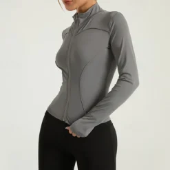 Women's Running T-Shirt Zipper Long Sleeve Tee Tshirt Casual Athleisure Breathable Quick Dry Gym Workout Running Walking Sportswear Activewear Color Block Black White Red