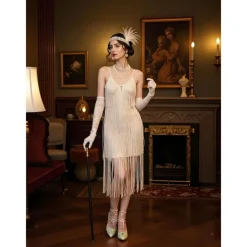 Women's 1920s Gatsby-Inspired Green Rhinestone High Heels – Art Deco Mesh Slingback Party Shoes for Cocktail or Retro Events