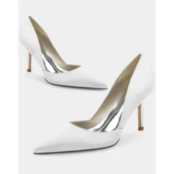 Women's Satin Pointed-Toe Stiletto Heels - Elegant High Heels for Evening Events, Parties, and Weddings