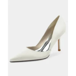 Women's Satin Pointed-Toe Stiletto Heels - Elegant High Heels for Evening Events, Parties, and Weddings