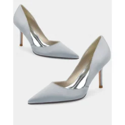 Women's Satin Pointed-Toe Stiletto Heels - Elegant High Heels for Evening Events, Parties, and Weddings