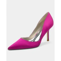 Women's Satin Pointed-Toe Stiletto Heels - Elegant High Heels for Evening Events, Parties, and Weddings