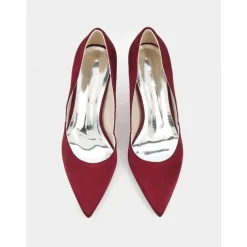 Women's Satin Pointed-Toe Stiletto Heels - Elegant High Heels for Evening Events, Parties, and Weddings