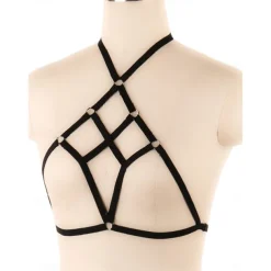 Women's Sexy Bodies Pure Color Lovers Hot Home Valentine's Day Bed Breathable Backless Hole Summer Spring Home Outfits