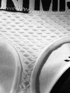 Women's Sexy Lingerie Panties Letter Lovers Hot Comfort Home Valentine's Day Bed Nylon Breathable Hole Summer Spring Home Outfits