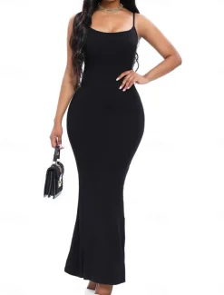 Women's Shapewear Shaping Panty MeshNightwearNylon Solid Colored Black Gray Spring & Summer Fall & Winter