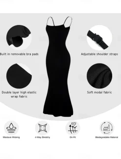 Women's Shapewear Shaping Panty MeshNightwearNylon Solid Colored Black Gray Spring & Summer Fall & Winter