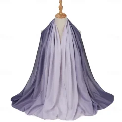 Women's Shawls Hijab Scarfs Dubai Islamic Arabian Muslim Ramadan Adults' Headpiece