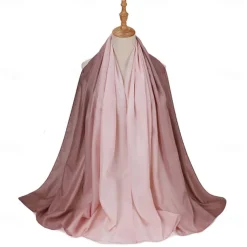 Women's Shawls Hijab Scarfs Dubai Islamic Arabian Muslim Ramadan Adults' Headpiece