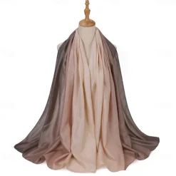 Women's Shawls Hijab Scarfs Dubai Islamic Arabian Muslim Ramadan Adults' Headpiece