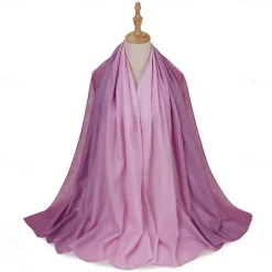 Women's Shawls Hijab Scarfs Dubai Islamic Arabian Muslim Ramadan Adults' Headpiece