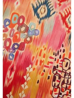 Women's Shirt Basic Buttons Print Long Sleeve Regular Tops Casual Pink Blue Green Spring Fall