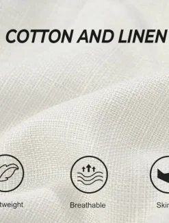 Women's Shirt Linen Shirt Cotton Linen Shirts Plain Daily Stylish Basic Long Sleeve Crew Neck Regular Tops Work Daily Holiday Yellow Green Light Grey Spring Fall