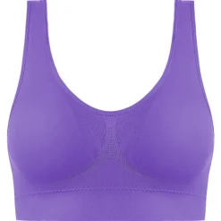 Women's Shockproof Sports Bra Light Support Plus Size Bralette Removable Pad Nylon Spandex Yoga Fitness Gym Workout 10 Colors Breathable Lightweight Soft Padded Home Outfits