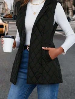 Women's Shrugs Sleeveless V Neck New Year Black Spring Fall Winter