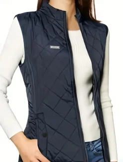 Women's Shrugs Sleeveless Turtleneck Black Army Green Blue Brown Spring Fall Winter