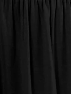 Women's Skirt A Line Basic Casual Knee-length High Waist Skirts Solid Colored Pocket Casual Daily Weekend Camel Wine Black Army Green Summer Cotton