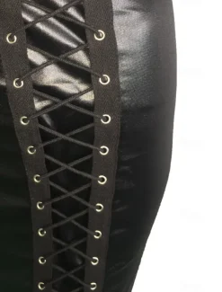 Women's Skirt Bodycon Midi High Waist Skirts Drawstring Solid Colored Street Daily Spring & Summer Elegant Fashion Casual Wine Black Dark Red Blue