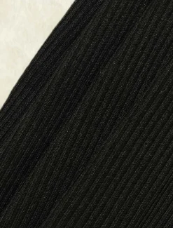 Women's Skirt Bodycon Midi High Waist Skirts Solid Colored Street Daily Winter Fashion Sexy Black White