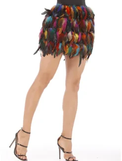 Women's Skirt Mini Skirts Color Block Solid Colored Carnival Party Fall & Winter Fashion Long Carnival Costumes Ladies Black Blue Purple Fuchsia