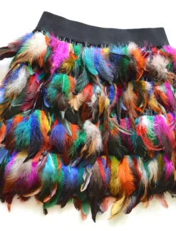 Women's Skirt Mini Skirts Color Block Solid Colored Carnival Party Fall & Winter Fashion Long Carnival Costumes Ladies Black Blue Purple Fuchsia