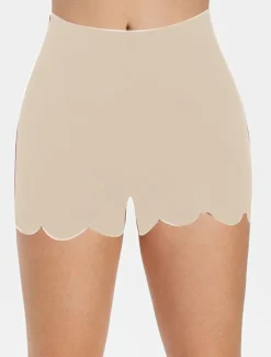 Women's Slim Shorts Fashion Short Plain Tummy Control Butt Lift Comfort High Elasticity Casual Daily Black White Beige Skinny