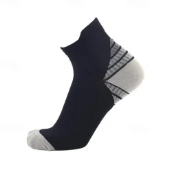 Women's Socks Sport Compression 2 Pairs Nylon Breathable Marathon Running Bicycle Crew Socks