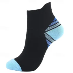 Women's Socks Sport Compression 2 Pairs Nylon Breathable Marathon Running Bicycle Crew Socks