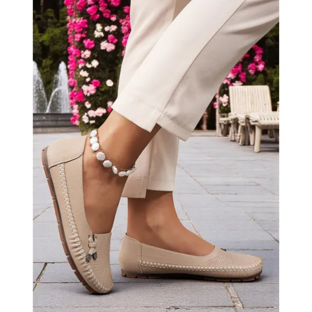Women's Soft Pink Loafers – Comfortable Slip-On Driving Moccasins for Office, Shopping and Weekend Outings