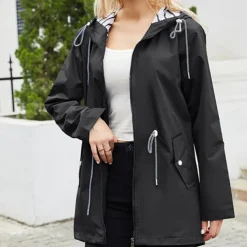 Women's Softshell Jacket Hiking Jacket Outdoor Windproof Water Resistant Lightweight Jacket Windbreaker Jacket Traveling Black Yellow Pink Red Navy Blue