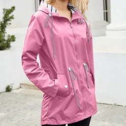 Women's Softshell Jacket Hiking Jacket Outdoor Windproof Water Resistant Lightweight Jacket Windbreaker Jacket Traveling Black Yellow Pink Red Navy Blue