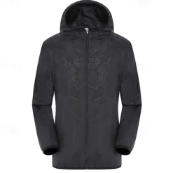 Women's Softshell Jacket Hiking Jacket Outdoor Sun Protection Windproof Lightweight Jacket Windbreaker Jacket Traveling Wine Red Black White Yellow Pink