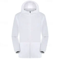 Women's Softshell Jacket Hiking Jacket Outdoor Sun Protection Windproof Lightweight Jacket Windbreaker Jacket Traveling Wine Red Black White Yellow Pink