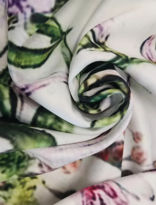 Women's Streetwear Basic T Shirt Tracksuit Pants Sets Long Sleeve Crew Neck Floral Drawstring Print Vacation Casual Daily White Yellow Red Fall & Winter Loose Fit