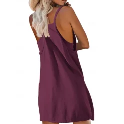 Women's Summer Sleeveless Mini Dress