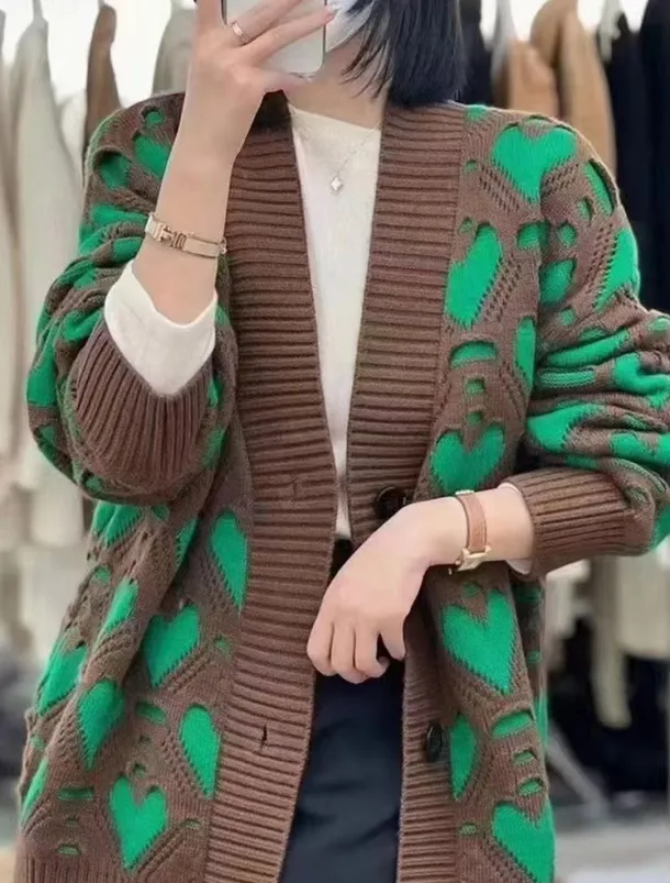 Women's Sweater Cardigan Casual Soft Pure Color Ribbed V Neck Buttons Knitted Print Long Sleeve Long Tops Knit Outdoor Daily Weekend Black Pink Fall Winter