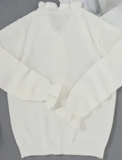 Women's Sweater Casual Soft Pure Color Ribbed V Neck Buttons Knitted Long Sleeve Regular Tops Knit Outdoor Daily Weekend Black White Summer Spring