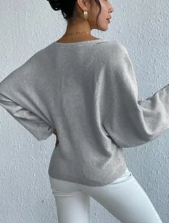 Women's Sweater Daily Casual Floral Graphic Print Crew Neck Knitted Long Sleeve Long Tops Knit Home Work Daily Pink Blue Fall Winter