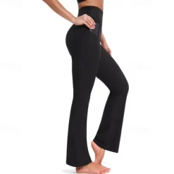 Women's Sweatpants Running Pants Track Pants Pocket Elastic Waistband Pants / Trousers Outdoor Sports & Outdoor Athletic Fall Butt Lift Quick Dry Soft Yoga Running Workout Tailored Fit Sportswear