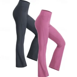 Women's Sweatpants Running Pants Track Pants Pocket Elastic Waistband Pants / Trousers Outdoor Sports & Outdoor Athletic Fall Butt Lift Quick Dry Soft Yoga Running Workout Tailored Fit Sportswear