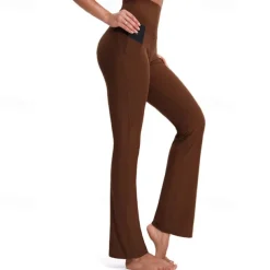 Women's Sweatpants Running Pants Track Pants Pocket Elastic Waistband Pants / Trousers Outdoor Sports & Outdoor Athletic Fall Butt Lift Quick Dry Soft Yoga Running Workout Tailored Fit Sportswear