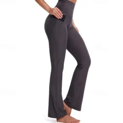 Women's Sweatpants Running Pants Track Pants Pocket Elastic Waistband Pants / Trousers Outdoor Sports & Outdoor Athletic Fall Butt Lift Quick Dry Soft Yoga Running Workout Tailored Fit Sportswear