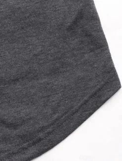 Women's Sweatshirt Casual Plain Street Dailywear Crew Neck Print Long Sleeve Dark Gray Fall Winter