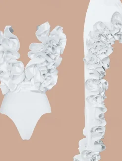 Women's Swimwear 2 Piece Monokini Swimsuit Backless Tummy Control High Waist Slim Vacation Beach Wear Solid Color Asymmetric Neck Sleeveless Bathing Suits